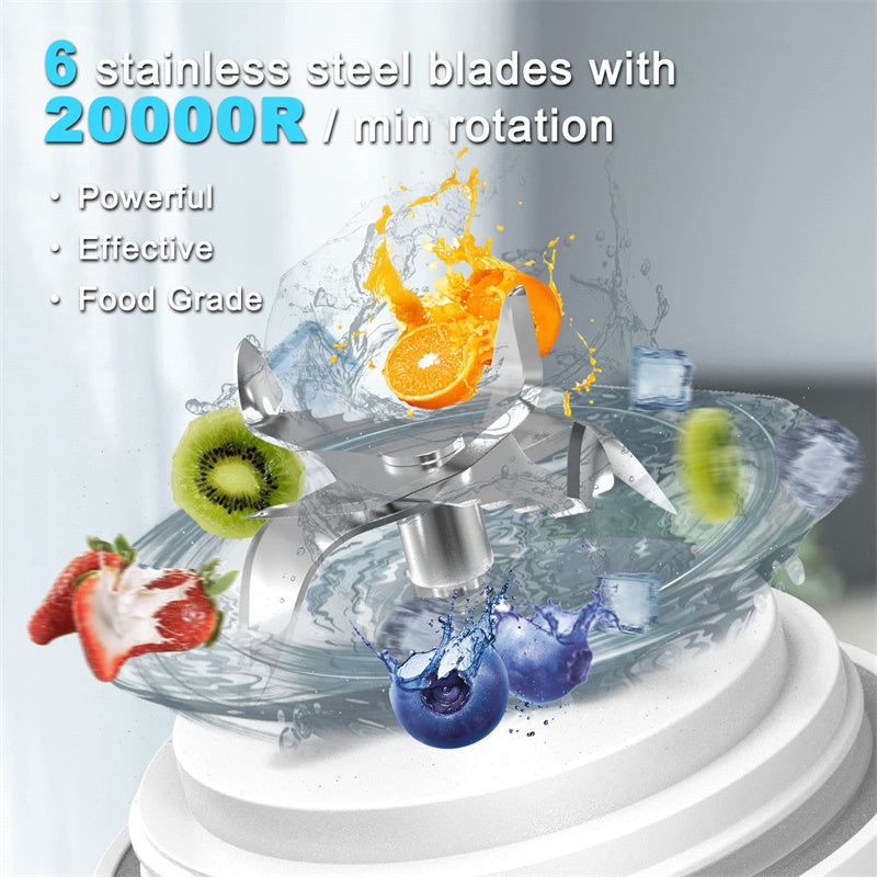 600ML Waterproof Electric Portable Blender Bottle